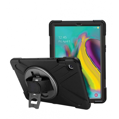 Θήκη TECH PROTECT SOLID360 HANDSTRAP, STAND για SAMSUNG GALAXY Tab S5e (T720/T725)  - ΜΑΥΡΟ