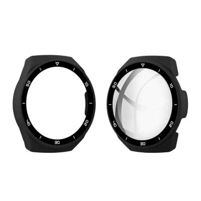 Θήκη Tech Protect DEFENSE Frame με προστασία οθόνης για Huawei Watch GT 2e - ΜΑΥΡΟ