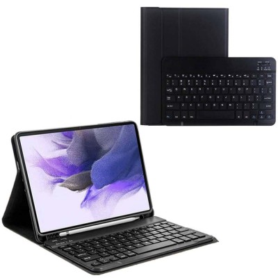Case TECH PROTECT SMARTCASE FOLIO with BT Keyboard for Samsung GALAXY TAB S7+ PLUS 12.4 T970/T976 - ΜΑΥΡΟ