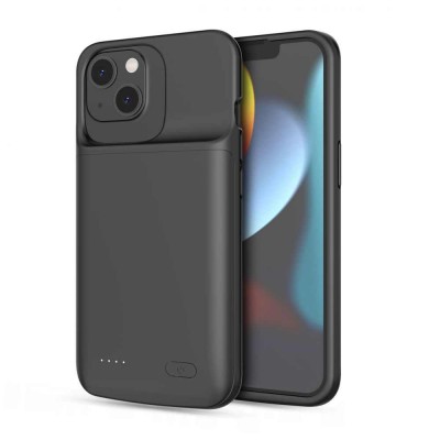 Case TECH PROTECT BATTERY PACK with extra battery 4.800mAh for Apple iPhone 13 / 13 Pro 6.1 - BLACK