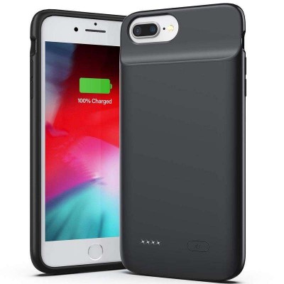 Case TECH PROTECT BATTERY PACK with extra battery 5.000MAH for Apple IPHONE 6 Plus, 6S Plus, 7 Plus, 8 Plus - BLACK