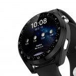 Θήκη Tech Protect DEFENSE COVER με προστασία οθόνης για Huawei Watch 3 Pro 48mm - ΜΑΥΡΟ