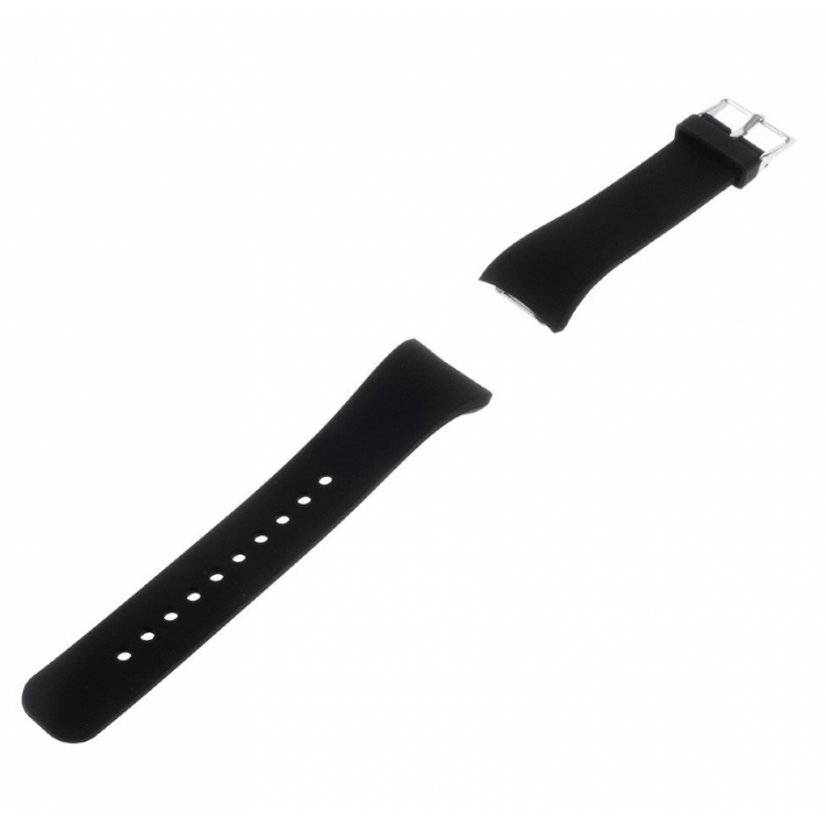 Tech Protect SMOOTH λουράκι για Samsung galaxy GEAR FIT 2 PRO smartwatch - ΜΑΥΡΟ