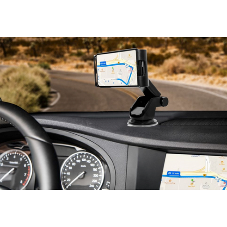 TECH-PROTECT 3in1 One Touch Dash & Windshield Universal Βάση στήριξης αυτοκινήτου Tablet - BLACK