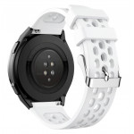 Tech Protect Bi-Color SILICONE λουράκι για Huawei Watch GT2e 46MM - ΛΕΥΚΟ ΜΑΥΡΟ