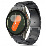 TECH PROTECT STAINLESS STEEL λουράκι μπρασελέ για SAMSUNG GALAXY WATCH 4 / 5 / 5 Pro / 6 / 7 / FE - ΜΑΥΡΟ