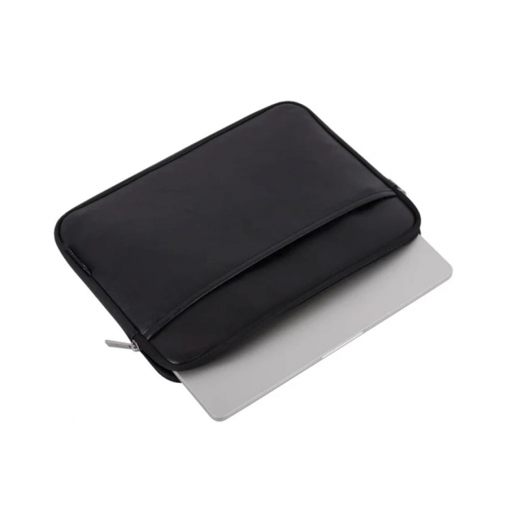 Θήκη Μεταφοράς TECH-PROTECT CanvasArtisan Laptop Sleeve Zipper, Eco Leather για NOTEBOOK 15-16 - ΜΑΥΡΟ - L36-M06