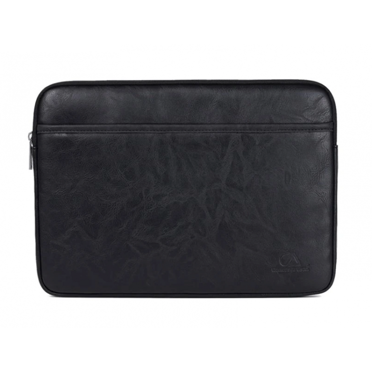 Θήκη Μεταφοράς TECH-PROTECT CanvasArtisan Laptop Sleeve, Eco Leather για NOTEBOOK 15-16 - ΜΑΥΡΟ - L18-06
