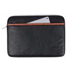 Θήκη Μεταφοράς TECH-PROTECT CanvasArtisan Laptop Sleeve, Eco Leather για NOTEBOOK 15-16 - ΜΑΥΡΟ - L18-06