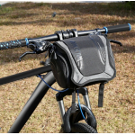 TECH PROTECT WILDMAN αδιάβροχη τσάντα Τιμονιού ποδηλάτου HARDPOUCH BIKE MOUNT - H8 - ΜΑΥΡΟ 