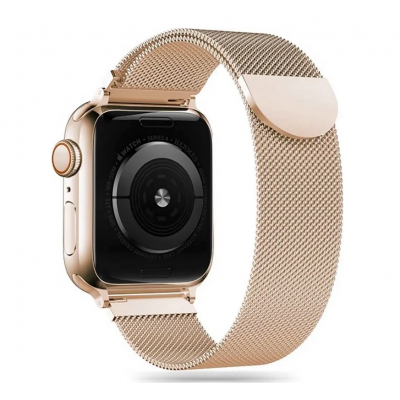 TECH-PROTECT MILANESEBAND Strap steel για Apple Watch series 42/44/45/46/49mm ULTRA 1/2 - ΧΡΥΣΟ