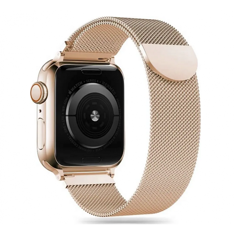 TECH-PROTECT MILANESEBAND Strap steel για Apple Watch series 42/44/45/46/49mm ULTRA 1/2 - ΧΡΥΣΟ