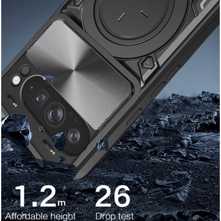 Θήκη TECH PROTECT TECHSUIT CamGuard PRO για Xiaomi Poco F8 Ultra - ΜΑΥΡΟ