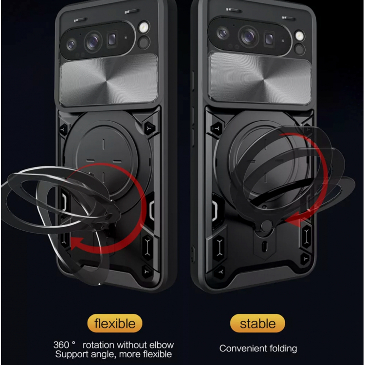 Θήκη TECH PROTECT TECHSUIT CamGuard PRO για Xiaomi Poco F8 Ultra - ΜΑΥΡΟ