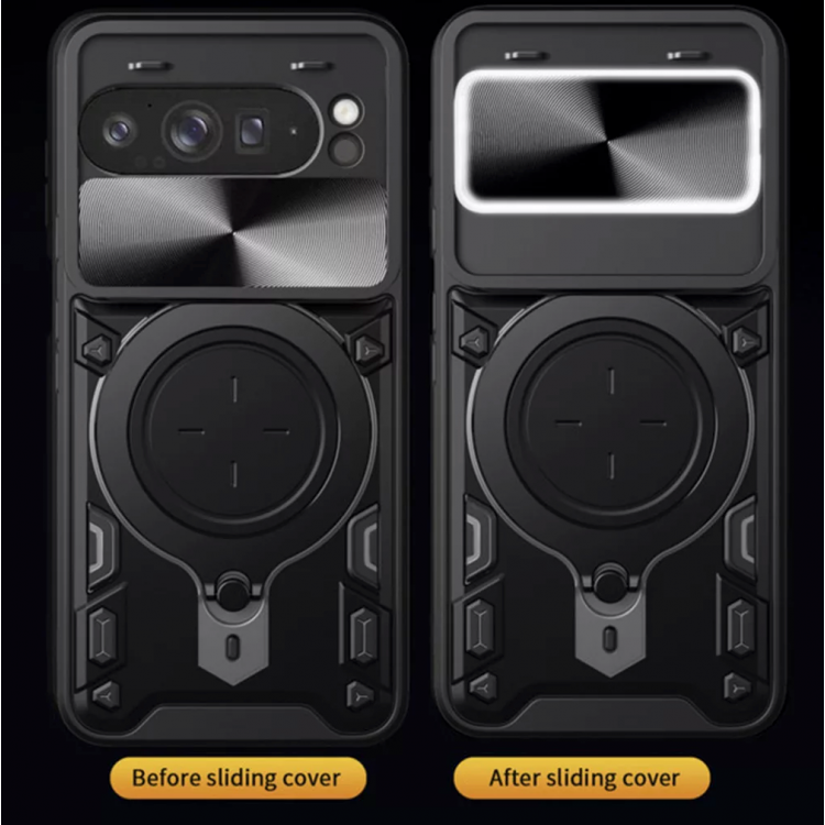 Θήκη TECH PROTECT TECHSUIT CamGuard PRO για Xiaomi Poco F8 Ultra - ΜΑΥΡΟ