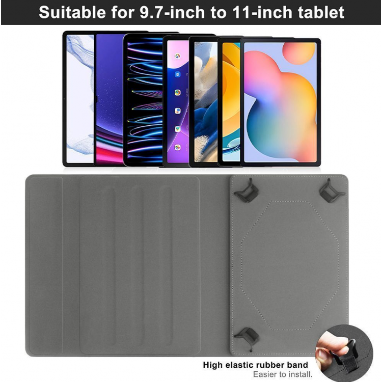 Θήκη TECH PROTECT SMARTCASE folio Sonique Combo Lite Universal για Τάμπλετ 9.7″-11″ , με Θέση για πληκτρολόγιο - Μαύρο
