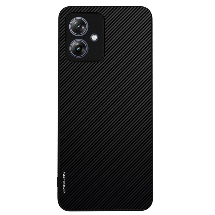 Θήκη TECH PROTECT SONIQUE Carbon για Motorola Moto G54 5G / Moto G54 5G Power - Μαύρο