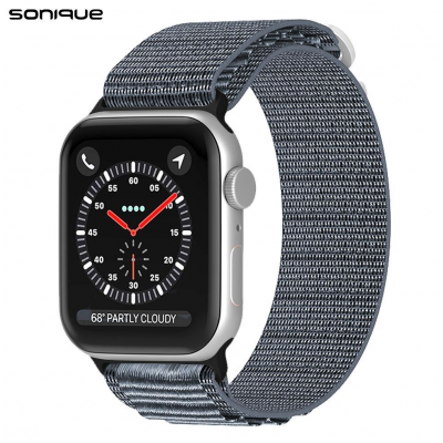 TECH PROTECT NYLON PRO Alpine Loop Λουράκι για APPLE WATCH Series / ULTRA series (42 / 44 / 45 / 46 / 49 MM) - Γκρι