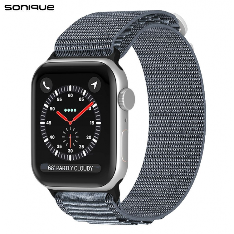 TECH PROTECT NYLON PRO Alpine Loop Λουράκι για APPLE WATCH Series / ULTRA series (42 / 44 / 45 / 46 / 49 MM) - Γκρι