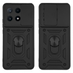 Θήκη TECH PROTECT Sonique CAMSHIELD Ring Armor CamPro για Xiaomi Poco X6 Pro 5G - ΜΑΥΡΟ