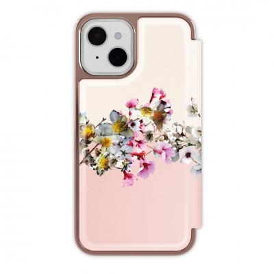 Θήκη TED BAKER Πορτοφόλι καθρέπτης για Apple iPhone 13 6.1 / 14 6.1 - 87593 - JASMINE ΡΟΖ