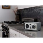 Tivoli Audio Model One+ FM/DAB+ Radio με Bluetooth,ρολόι & ξυπνητήρι ,LED, χειριστήριο - ΓΚΡΙ/ΛΕΥΚΟ - M1P-0196-UNL