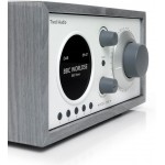 Tivoli Audio Model One+ FM/DAB+ Radio με Bluetooth,ρολόι & ξυπνητήρι ,LED, χειριστήριο - ΓΚΡΙ/ΛΕΥΚΟ - M1P-0196-UNL