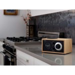 Tivoli Audio Model One+ FM/DAB+ Radio με Bluetooth,ρολόι & ξυπνητήρι ,LED, χειριστήριο - Oak/ΜΑΥΡΟ - TI-M1POBB