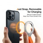 Torras Ostand UNIVERSAL Μαγνητική Βάση RING 360° Rotatable Stand, Phone Holder/Grip, Easy Attach - Titanium ΑΣΗΜΙ - TS-RH0419Silver
