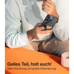 Torras Ostand UNIVERSAL Μαγνητική Βάση RING 360° Rotatable Stand, Phone Holder/Grip, Easy Attach - Titanium ΜΑΥΡΟ - TS-0419