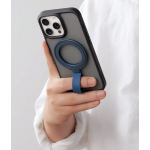 Torras Ostand UNIVERSAL Μαγνητική Βάση RING 360° Rotatable Stand, Phone Holder/Grip, Easy Attach - ΜΠΛΕ - TS-0419