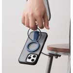 Torras Ostand UNIVERSAL Μαγνητική Βάση RING 360° Rotatable Stand, Phone Holder/Grip, Easy Attach - ΜΠΛΕ - TS-0419