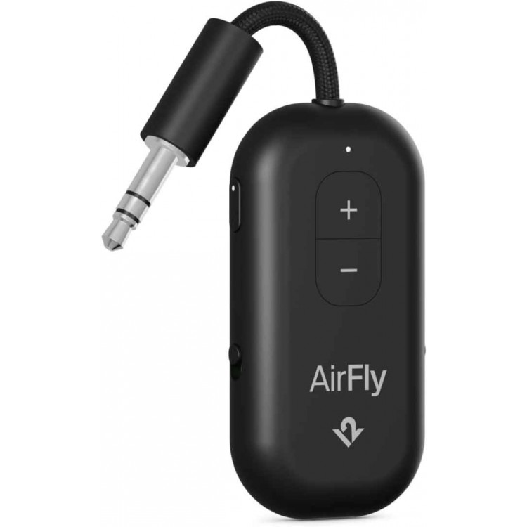 TWELVE SOUTH AIRFLY Pro 2 Ασυρματος αναμεταδότης για Apple AIRPODS , WIRELESS HEADPHONES BT - ΜΑΥΡΟ - TW-TS-2511