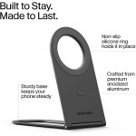 Twelve South Curve Nano Slate Ultra-Slim ρυθμιζόμενη Φορητή Βάση για Apple iPhone series,Android, Smartphones - ΓΚΡΙ - TW-TS-2560