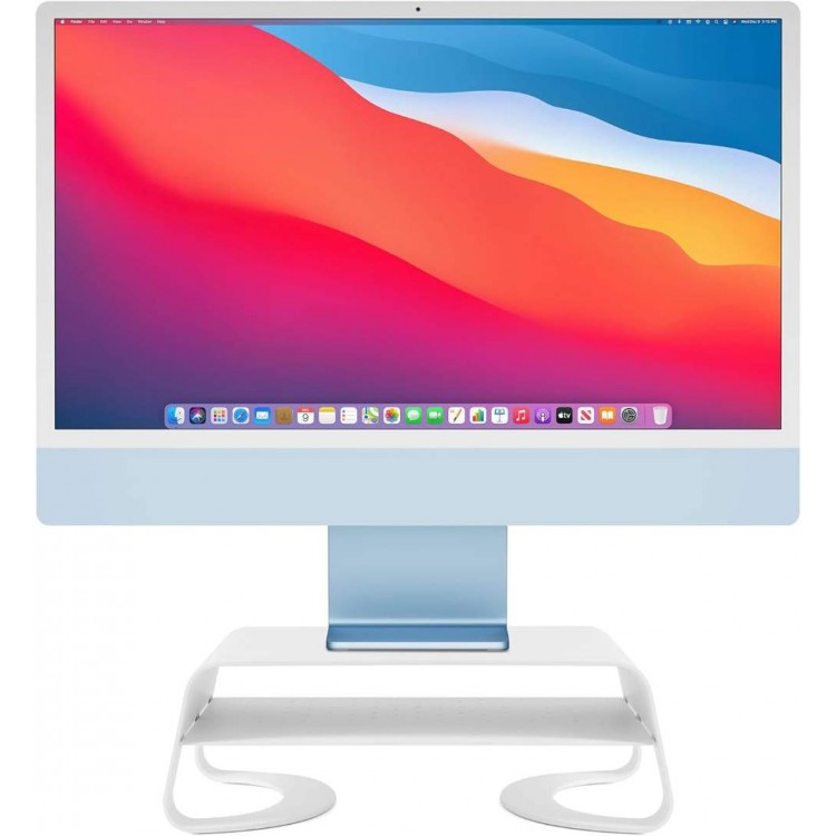 Twelve South Curve Riser Βάση για iMAC, Pro,MacBook,MacMini,Apple cinema display - ΛΕΥΚΟ - TW-12-2142