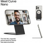 Twelve South Curve Nano Slate Ultra-Slim ρυθμιζόμενη Φορητή Βάση για Apple iPhone series,Android, Smartphones - ΓΚΡΙ - TW-TS-2560