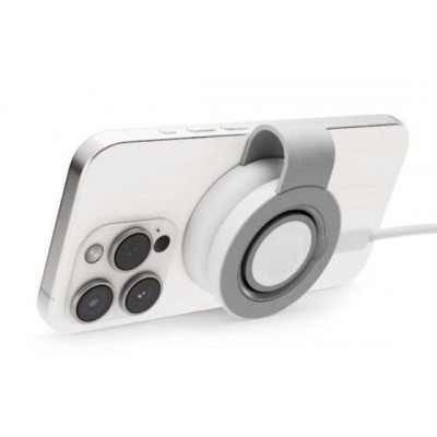 Twelve South Butterfly SE 2-σε-1 Qi2 MagSafe Ασύρματη βάση φόρτισης για Smartphones/Apple Watch series/Airpods - TW-TS-2433 - ΛΕΥΚΟ