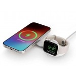 Twelve South Butterfly SE 2-σε-1 Qi2 MagSafe Ασύρματη βάση φόρτισης για Smartphones/Apple Watch series/Airpods - TW-TS-2431 - ΡΟΖ