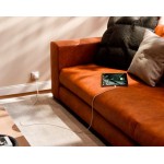 TwelveSouth PowerCord USB-C 30W PD 3.0 Ταχυφορτιστής & Extra-long καλώδιο 3μ. - ΛΕΥΚΟ Dune - TW-TS-25413