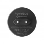 TwelveSouth PowerBug 35W EU, Φορτιστής-Μπρίζα τοίχου με MagSafe/Qi2 ασύρματη φόρτιση και ενσωματωμένη θύρα USB‑C PD - SLATE ΜΑΥΡΟ - TW-TS-2544