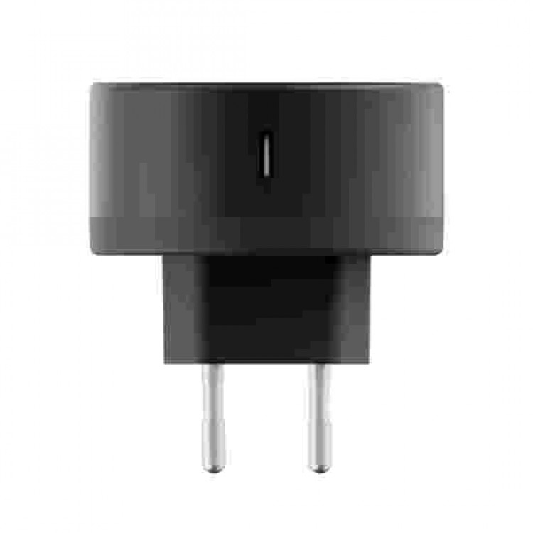 TwelveSouth PowerBug 35W EU, Φορτιστής-Μπρίζα τοίχου με MagSafe/Qi2 ασύρματη φόρτιση και ενσωματωμένη θύρα USB‑C PD - SLATE ΜΑΥΡΟ - TW-TS-2544