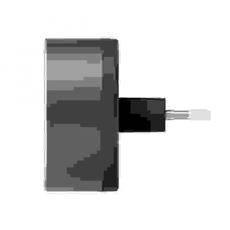 TwelveSouth PowerBug 35W EU, Φορτιστής-Μπρίζα τοίχου με MagSafe/Qi2 ασύρματη φόρτιση και ενσωματωμένη θύρα USB‑C PD - SLATE ΜΑΥΡΟ - TW-TS-2544