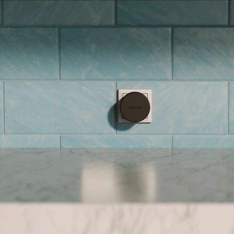 TwelveSouth PowerBug 35W EU, Φορτιστής-Μπρίζα τοίχου με MagSafe/Qi2 ασύρματη φόρτιση και ενσωματωμένη θύρα USB‑C PD - SLATE ΜΑΥΡΟ - TW-TS-2544