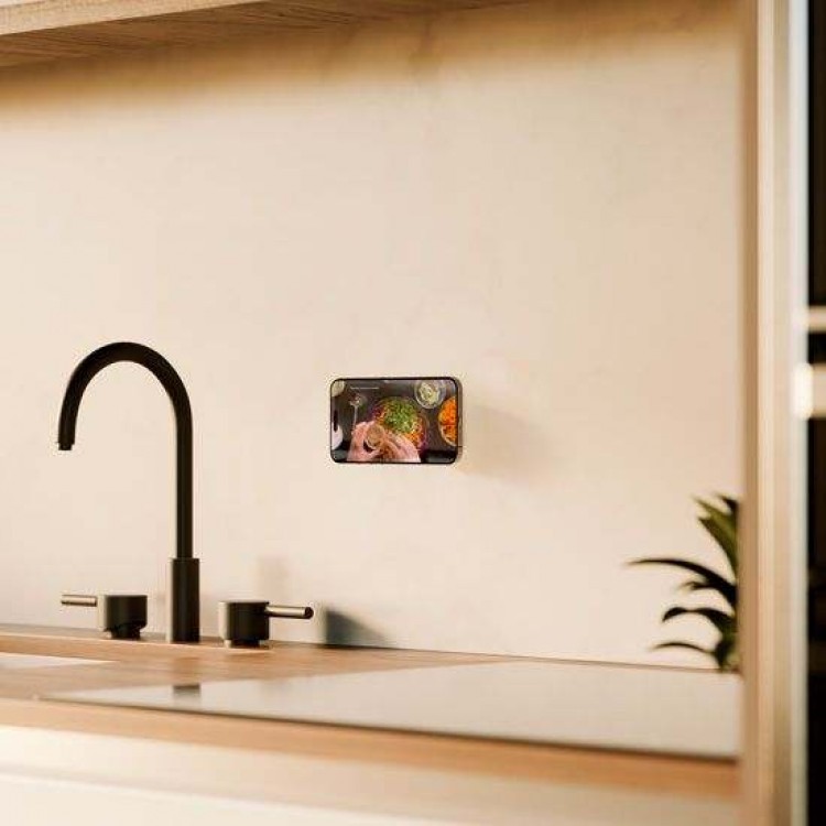 TwelveSouth PowerBug 35W EU, Φορτιστής-Μπρίζα τοίχου με MagSafe/Qi2 ασύρματη φόρτιση και ενσωματωμένη θύρα USB‑C PD - SLATE ΜΑΥΡΟ - TW-TS-2544