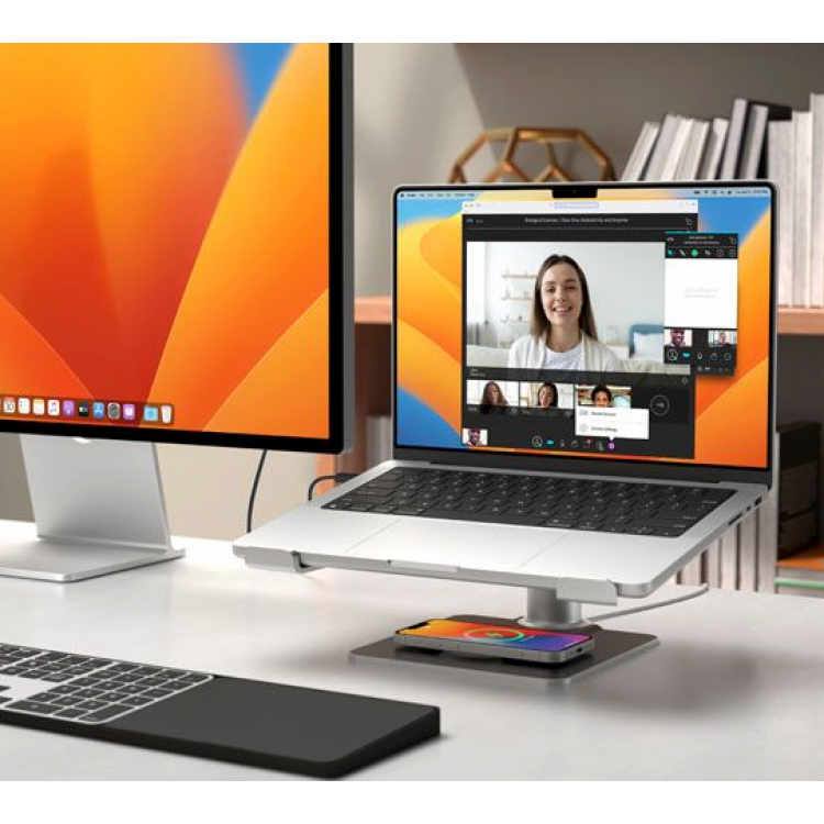 Twelve South HiRise Pro Βάση με ΥΠΟΔΟΧΗ για Ασύρματο MagSafe καλώδιο φόρτισης για Apple MacBook Pro ,MacBook Air, Notebooks - TW-TS-2211 