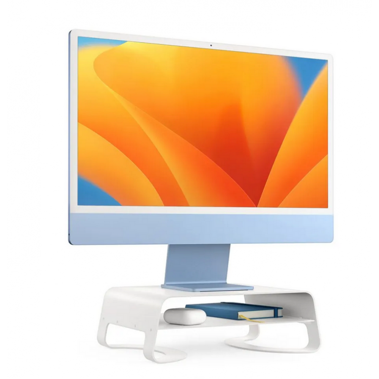 Twelve South Curve Riser Βάση για iMAC, Pro,MacBook,MacMini,Apple cinema display - ΛΕΥΚΟ - TW-12-2142