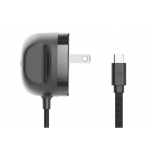 TwelveSouth PowerCord USB-C 30W PD 3.0 Ταχυφορτιστής & Extra-long καλώδιο 3μ. - ΜΑΥΡΟ Slate - TW-TS-25412