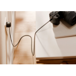 TwelveSouth PowerCord USB-C 30W PD 3.0 Ταχυφορτιστής & Extra-long καλώδιο 3μ. - ΜΑΥΡΟ Slate - TW-TS-25412