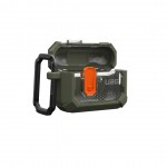 Θήκη UAG Plasma για Apple AirPods PRO 3 2025, Ασύρματη φόρτιση/Ένδειξη LED, αποσπώμενο Carabiner Hook - Olive ΠΡΑΣΙΝΟ - 104132117272