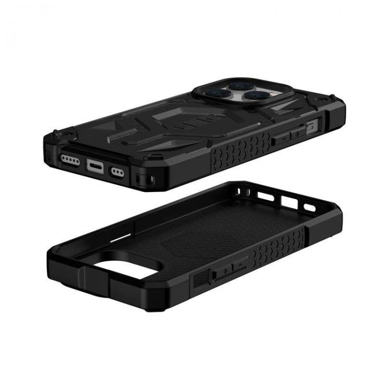 Θήκη UAG MONARCH PRO MagSafe για Apple iPhone 14 PRO 6.1 2022 - carbon fiber ΜΑΥΡΟ - 114030114242